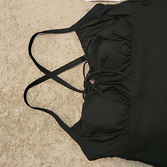 LANDS' END TAKINI BATHING SUIT TOP NWT...SMALL - Picture 3 of 10